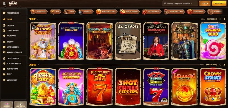 Experience the Thrills of Lizaro Casino in the United Kingdom Online - overview