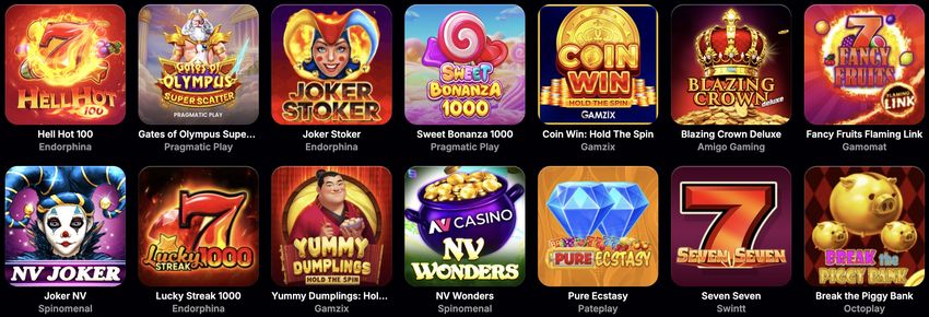 Anmeldelse af NV Online Casino Anmeldelse af NV Online Casino